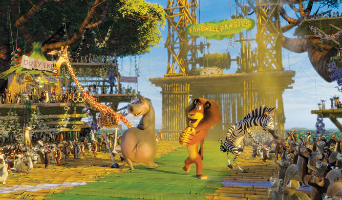 Szenenbild aus dem Film Madagascar 2