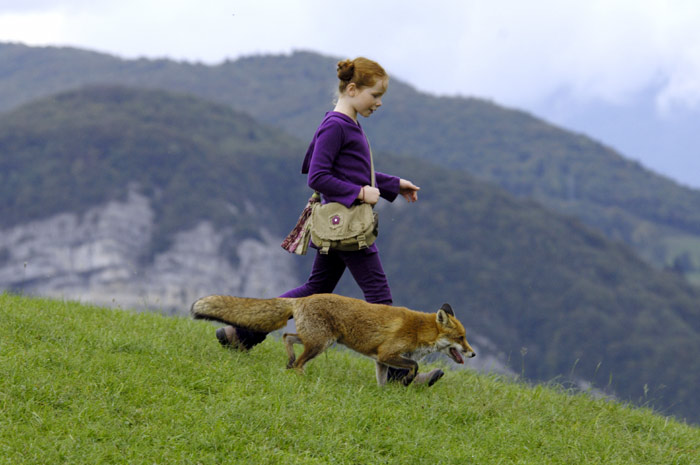 Szenenbild aus dem Film Der Fuchs und das Mädchen