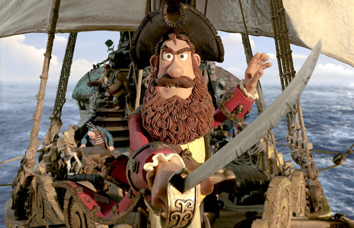 Szenenbild aus dem Film Die Piraten! - Ein Haufen merkwürdiger Typen