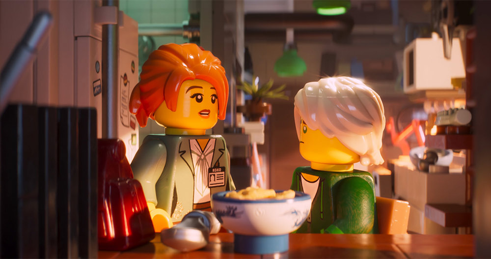 Szenenbild aus dem Film The Lego Ninjago Movie