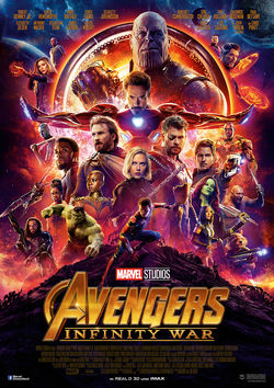 Filmplakat zu Avengers: Infinity War