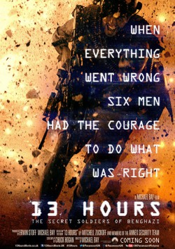 Filmplakat zu 13 Hours: The Secret Soldiers of Benghazi