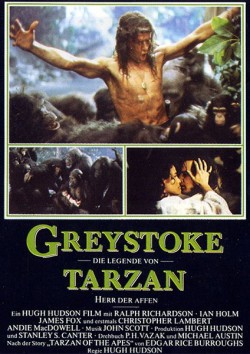 Filmplakat zu Greystoke - Die Legende von Tarzan, Herr der Affen
