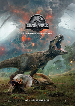 Filmplakat zu Jurassic World: Das gefallene Königreich