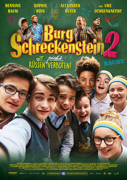 Filmplakat zu Burg Schreckenstein 2 - Küssen (nicht) verboten
