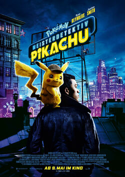 Filmplakat zu Pokemon Meisterdetektiv Pikachu