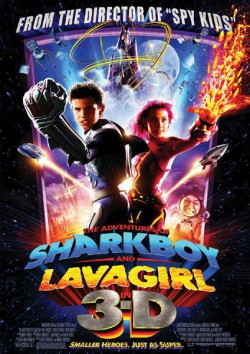 Filmplakat zu Die Abenteuer von Shark Boy und Lava Girl