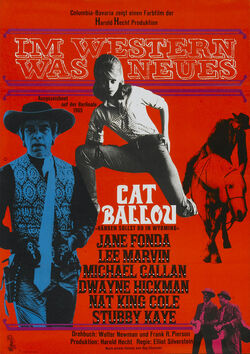 Filmplakat zu Cat Ballou - Hängen sollst du in Wyoming