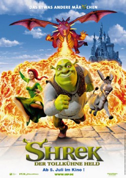 Filmplakat zu Shrek - Der tollkühne Held
