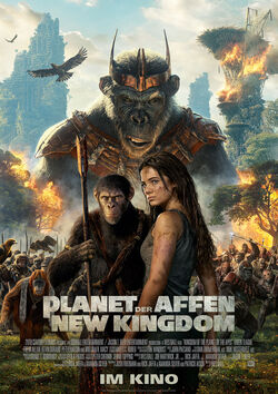 Filmplakat zu Planet der Affen: New Kingdom
