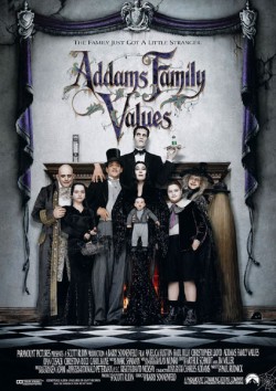 Filmplakat zu Die Addams Family in verrückter Tradition