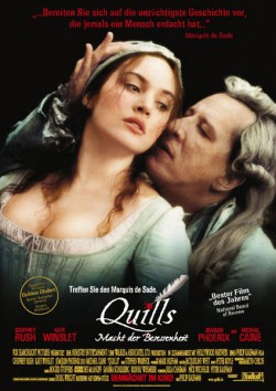 Filmplakat zu Quills - Macht der Besessenheit