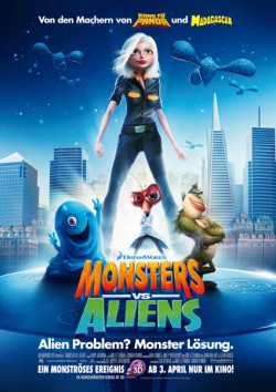 Filmplakat zu Monsters vs. Aliens