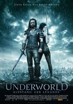 Filmplakat zu Underworld: Aufstand der Lykaner
