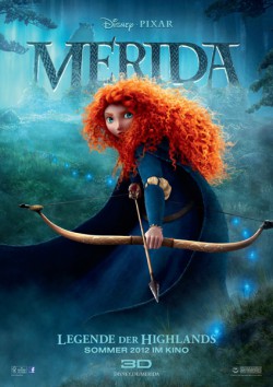 Filmplakat zu Merida - Legende der Highlands