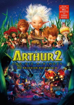 Filmplakat zu Arthur und die Minimoys 2 - Die Rückkehr des bösen M