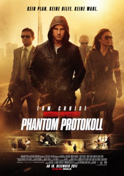 Filmplakat zu Mission: Impossible - Phantom Protokoll