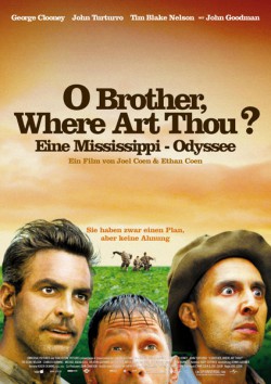 Filmplakat zu O Brother, Where Art Thou? - Eine Mississippi-Odyssee