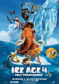 Filmplakat zu Ice Age 4 - Voll verschoben