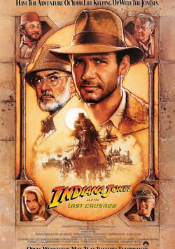 Filmplakat zu Indiana Jones und der letzte Kreuzzug