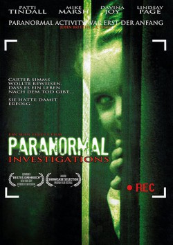 Filmplakat zu Paranormal Investigations