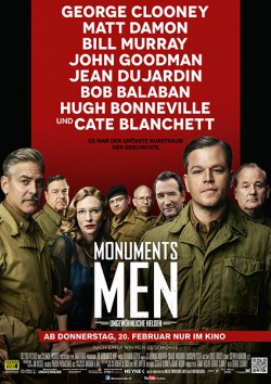 Filmplakat zu Monuments Men