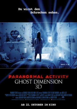 Filmplakat zu Paranormal Activity: Ghost Dimension