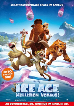 Filmplakat zu Ice Age - Kollision voraus!