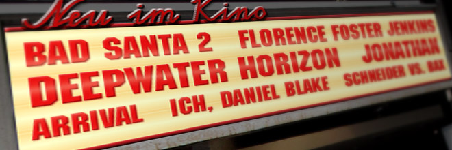 Neu im Kino (KW 47/2016)