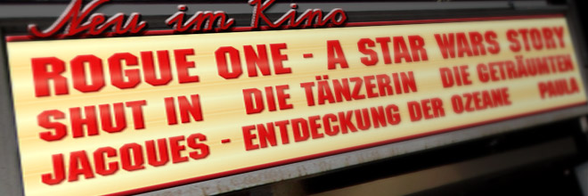 Neu im Kino (KW 50/2016)
