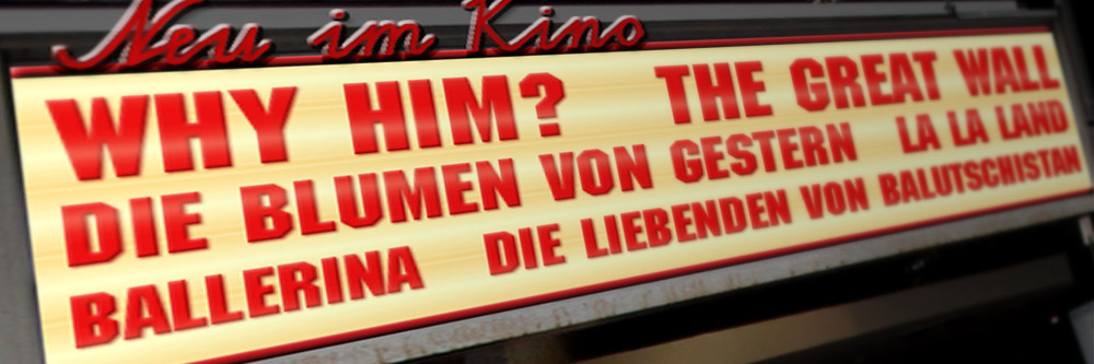 Neu im Kino (KW 02/2017)