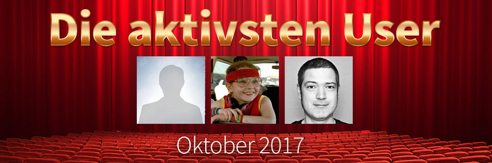 Die aktivsten User im Oktober 2017
