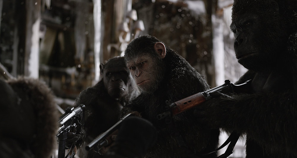 Szenenbild aus dem Film Planet der Affen - Survival