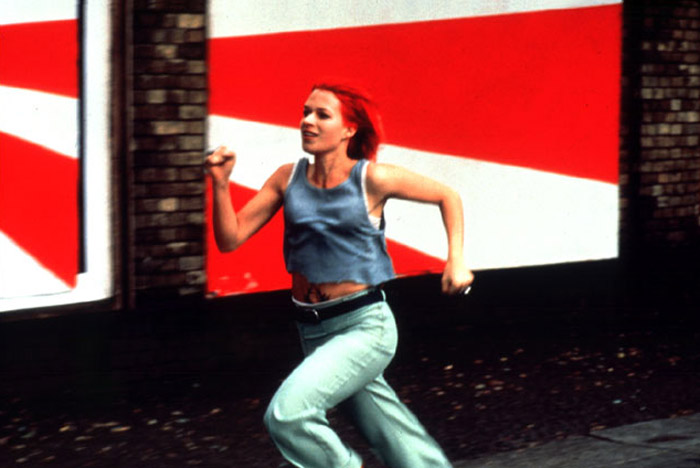 Szenenbild aus dem Film Lola rennt
