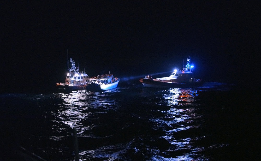 Szenenbild aus dem Film Lampedusa im Winter