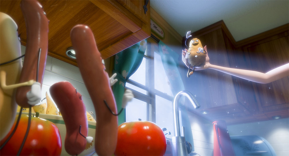 Szenenbild aus dem Film Sausage Party - Es geht um die Wurst