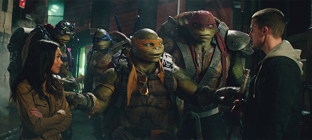 Szenenbild aus dem Film Teenage Mutant Ninja Turtles: Out of the Shadows