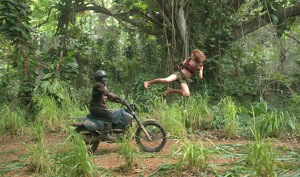 Szenenbild aus dem Film Jumanji - Willkommen im Dschungel