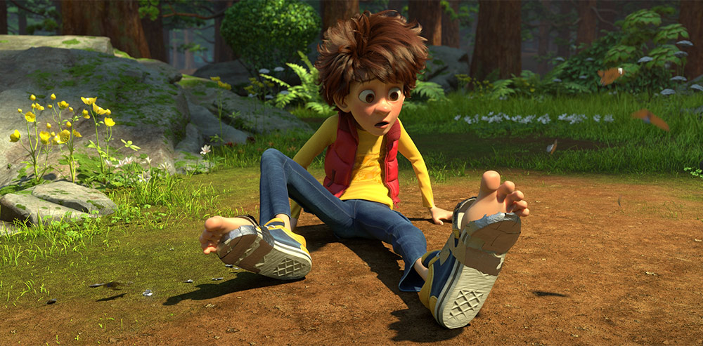 Szenenbild aus dem Film Bigfoot Junior