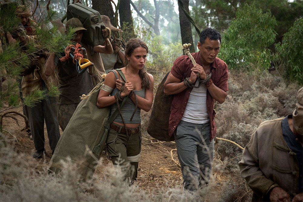 Szenenbild aus dem Film Tomb Raider