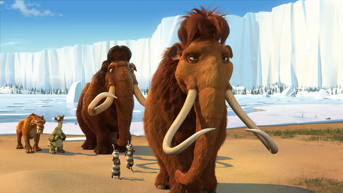 Szenenbild aus dem Film Ice Age 2 - Jetzt taut's
