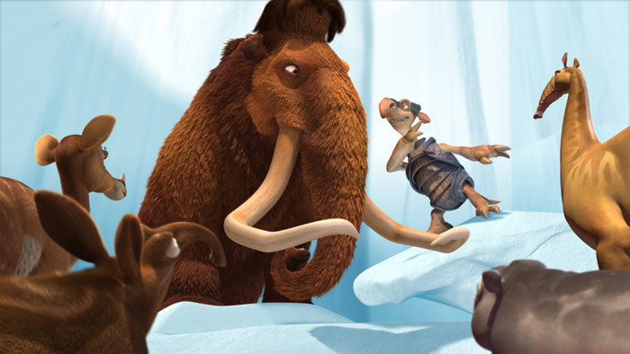 Szenenbild aus dem Film Ice Age 2 - Jetzt taut's