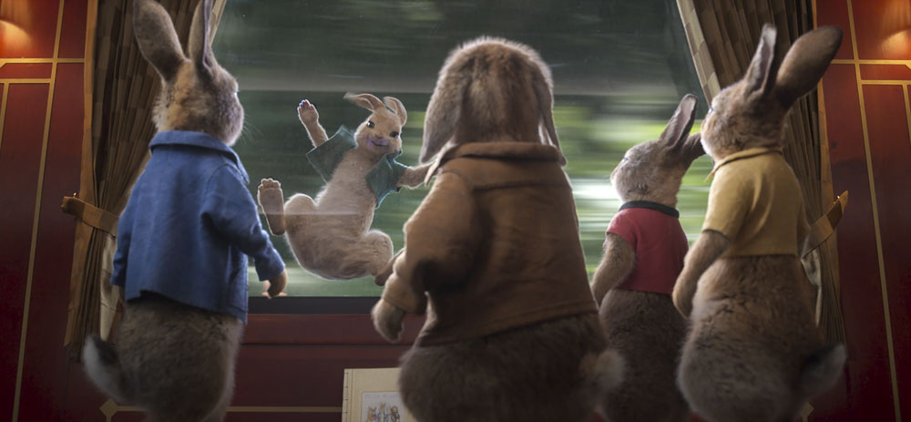 Szenenbild aus dem Film Peter Hase 2 - Ein Hase macht sich vom Acker