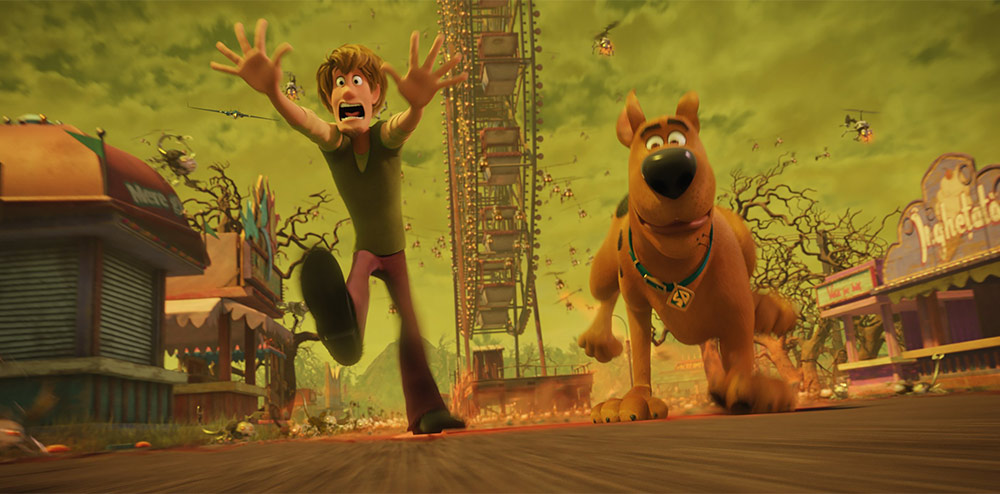 Szenenbild aus dem Film Scooby! - Voll verwedelt
