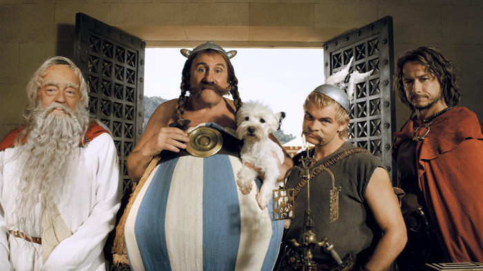 Szenenbild aus dem Film Asterix bei den Olympischen Spielen