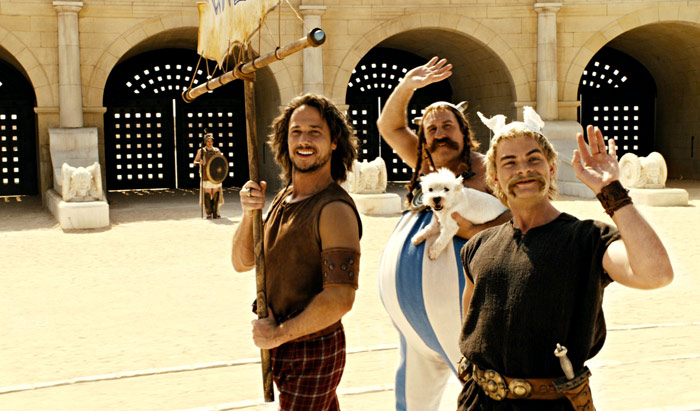 Szenenbild aus dem Film Asterix bei den Olympischen Spielen