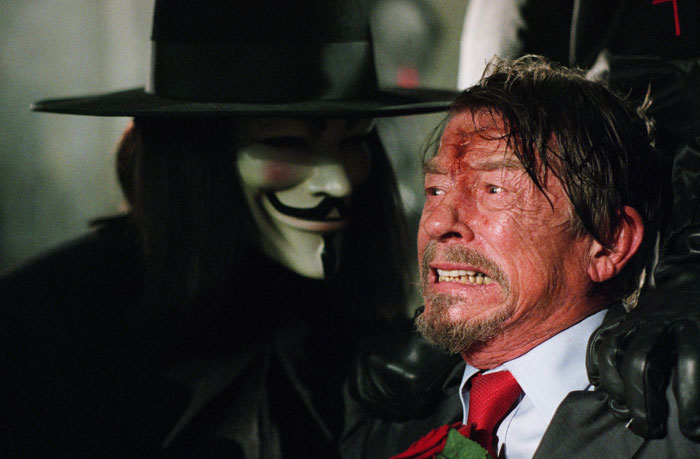 Szenenbild aus dem Film V wie Vendetta