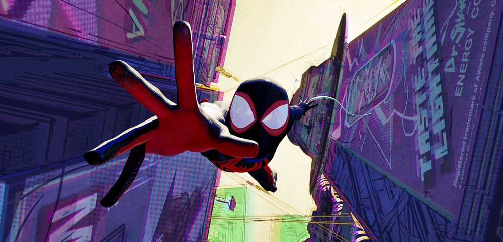 Szenenbild aus dem Film Spider-Man: Across the Spider-Verse