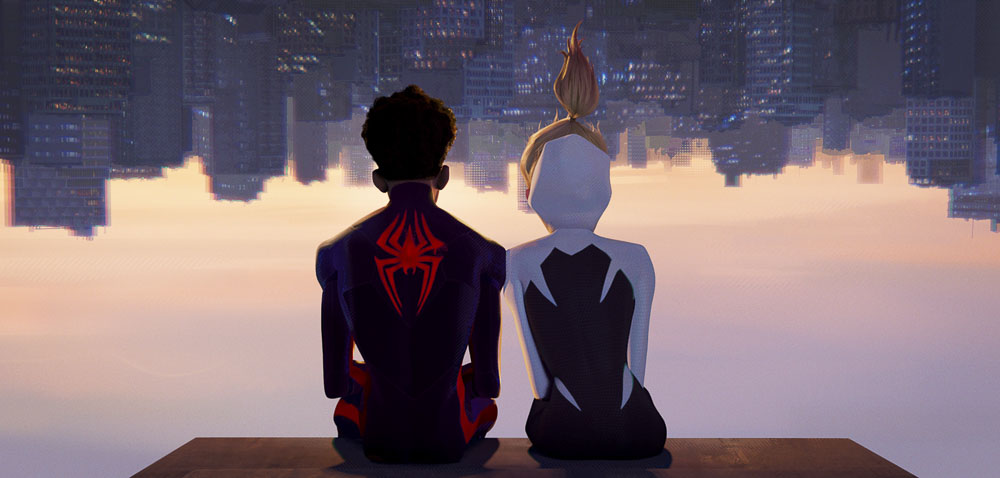 Szenenbild aus dem Film Spider-Man: Across the Spider-Verse