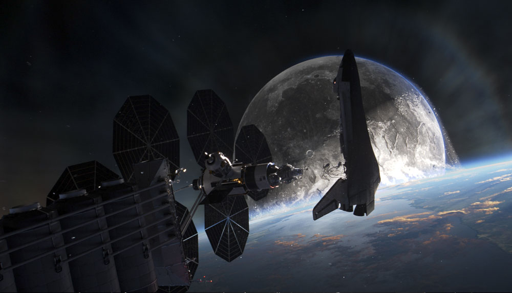 Szenenbild aus dem Film Moonfall